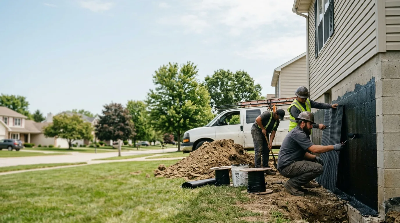 Basement Waterproofing in Walnut, IL near me